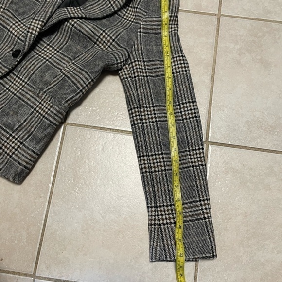 Mango plaid houndstooth blazer - Picture 10 of 11